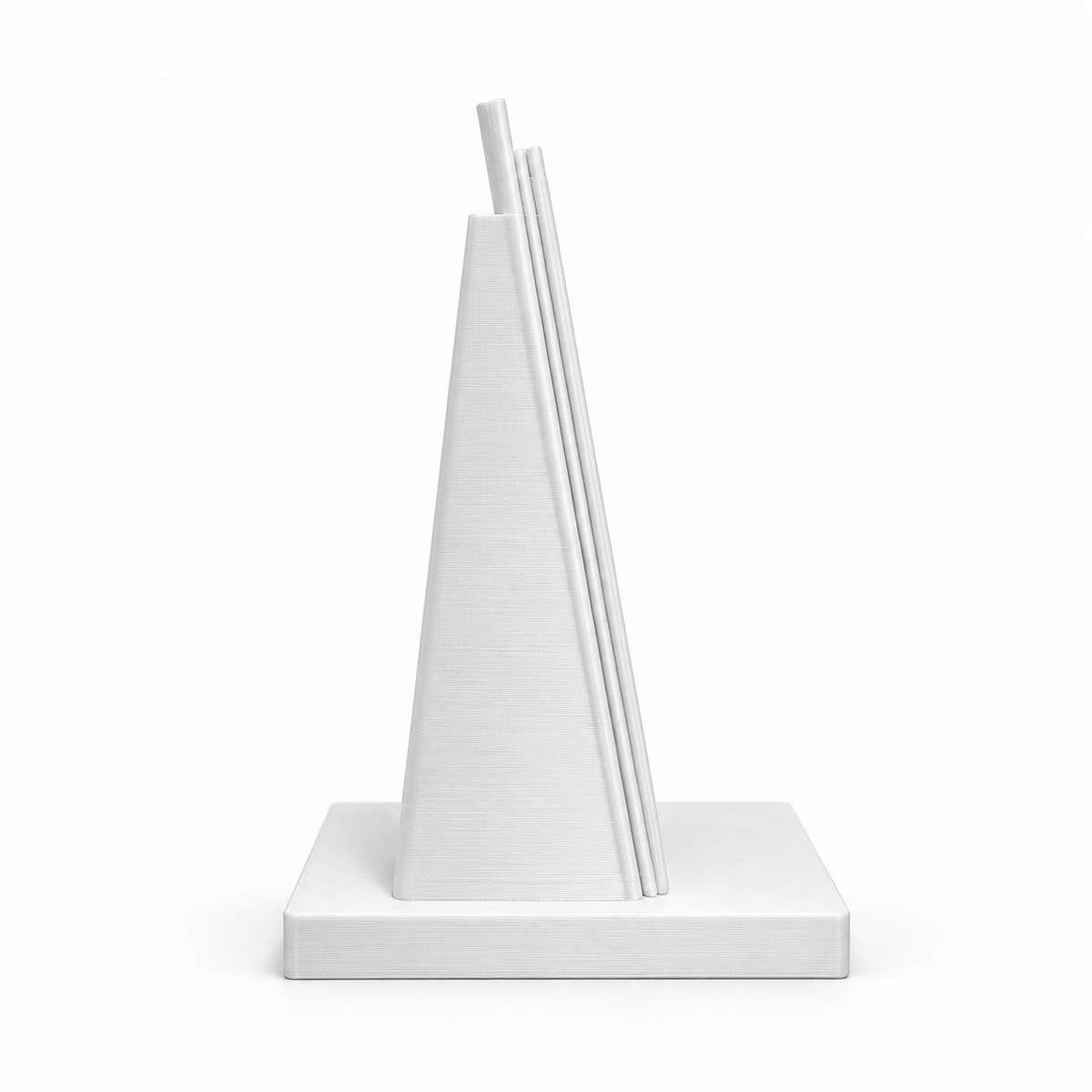 Portrait Custom QR + NFC Display Stand